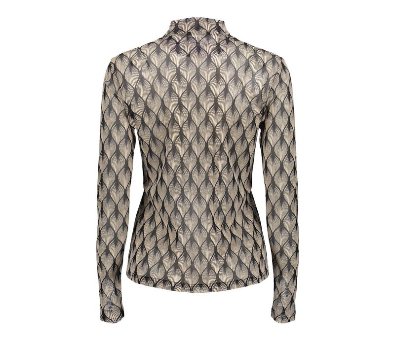 Geisha Top Mesh Off White