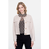 Geisha Top Mesh Off White