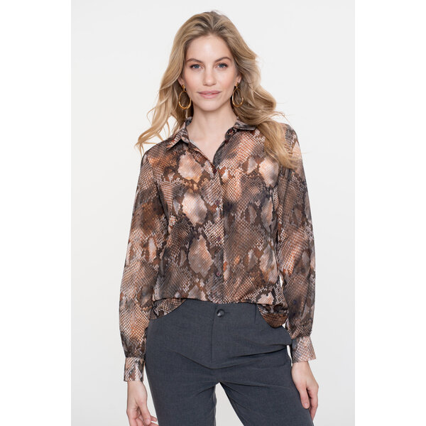 Geisha Blouse Print 