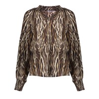 Geisha Top Animal Camel Black