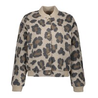 Geisha Bomber Jacket Camel Antracite