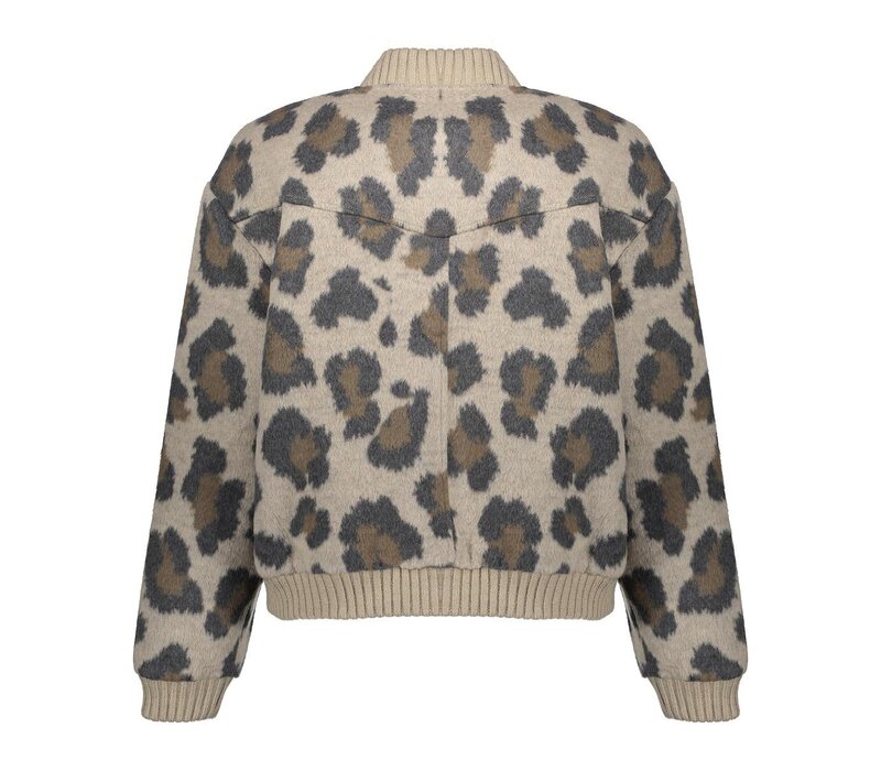 Geisha Bomber Jacket Camel Antracite