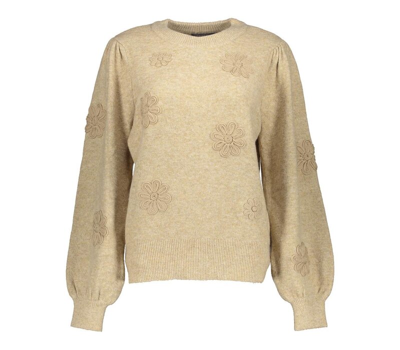 Geisha Pullover Flower Sand