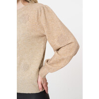 Geisha Pullover Flower Sand