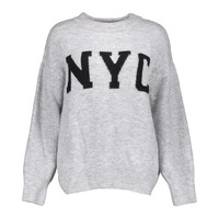 Geisha Pullover NYC Grey Black