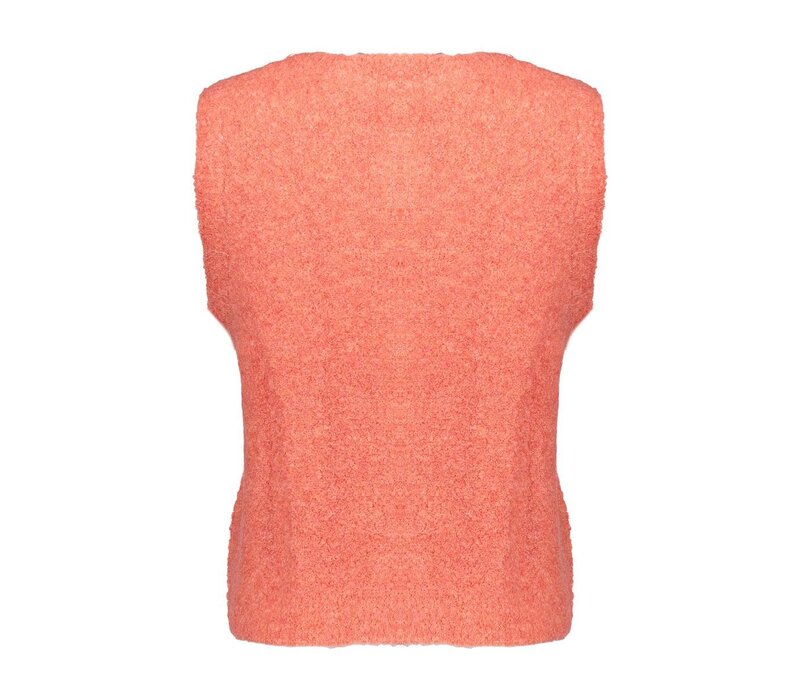 Geisha Spencer Boucle Salmon