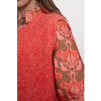 Geisha Spencer Boucle Salmon