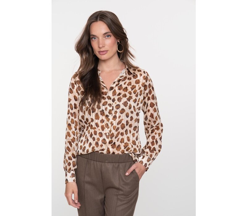 Geisha Blouse Sand Brown