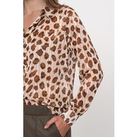 Geisha Blouse Sand Brown
