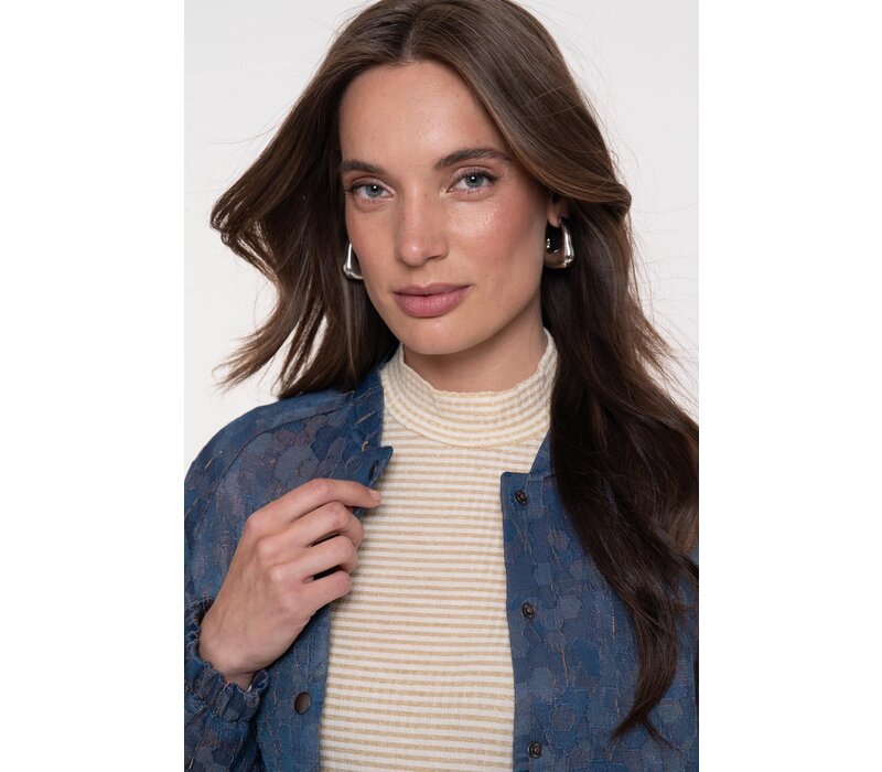 Geisha Bomber Purple Blue
