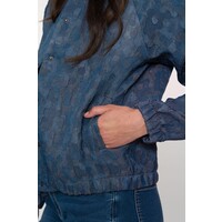 Geisha Bomber Purple Blue