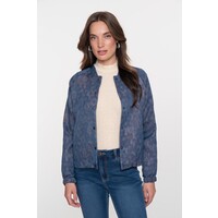 Geisha Bomber Purple Blue