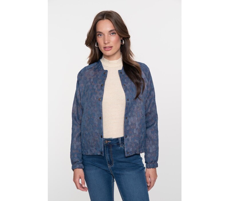 Geisha Bomber Purple Blue