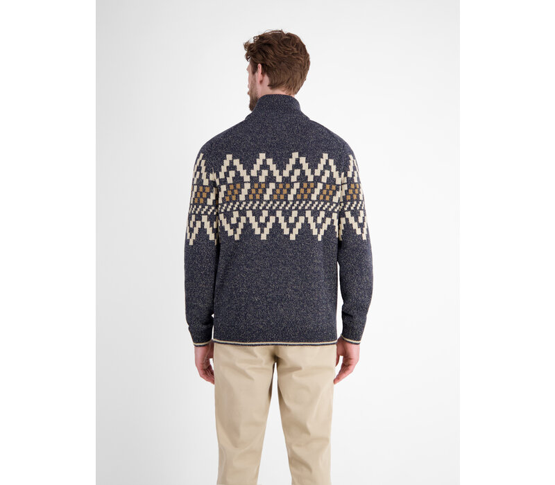 Lerros Gebreide Trui Classic Navy