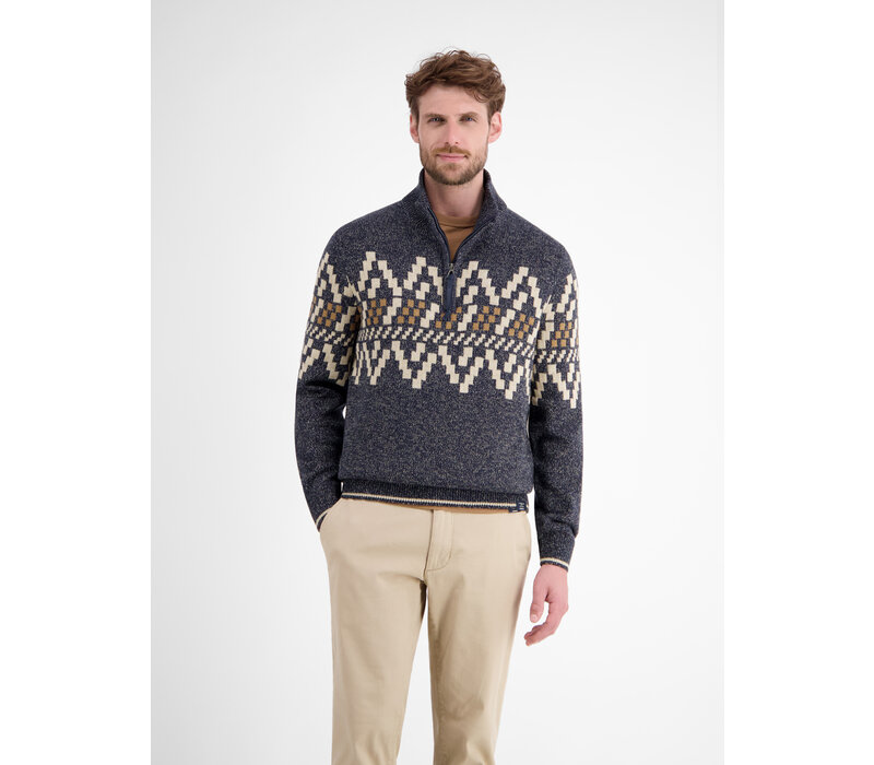 Lerros Gebreide Trui Classic Navy