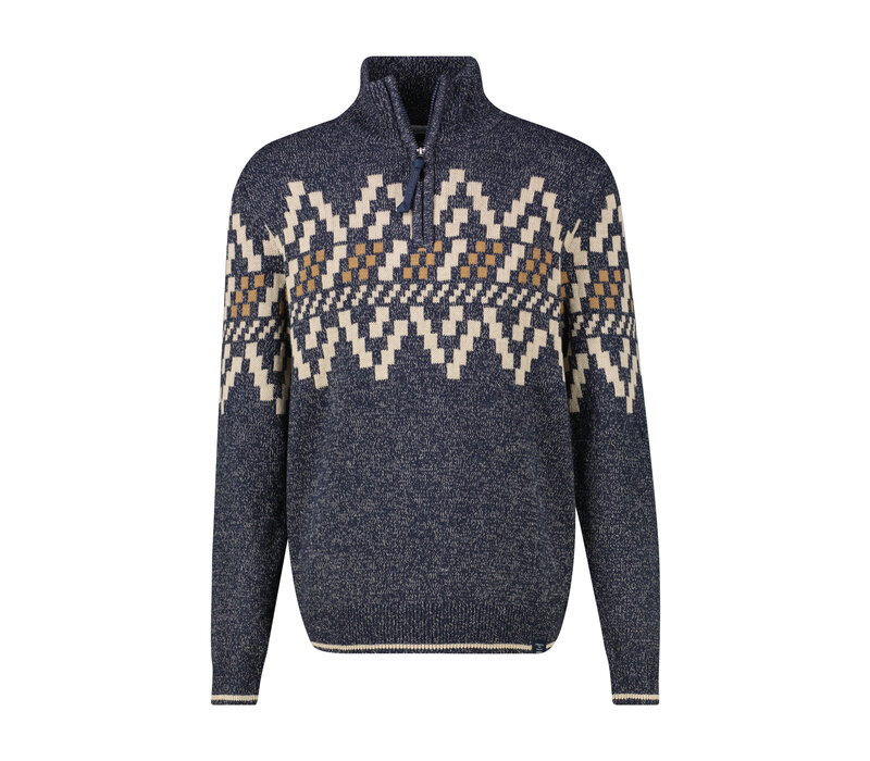Lerros Gebreide Trui Classic Navy