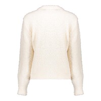 Geisha Cardigan with Collar Off White