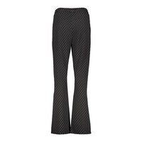 Geisha Flaired Pants Black Off White
