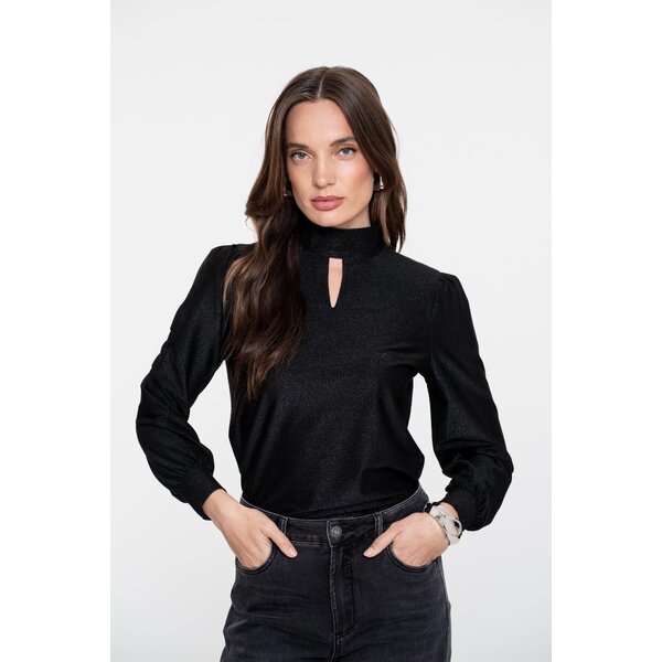 Geisha Top Col with Cut Out 