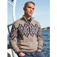 Lerros Gebreide Trui Tender Beige Melange