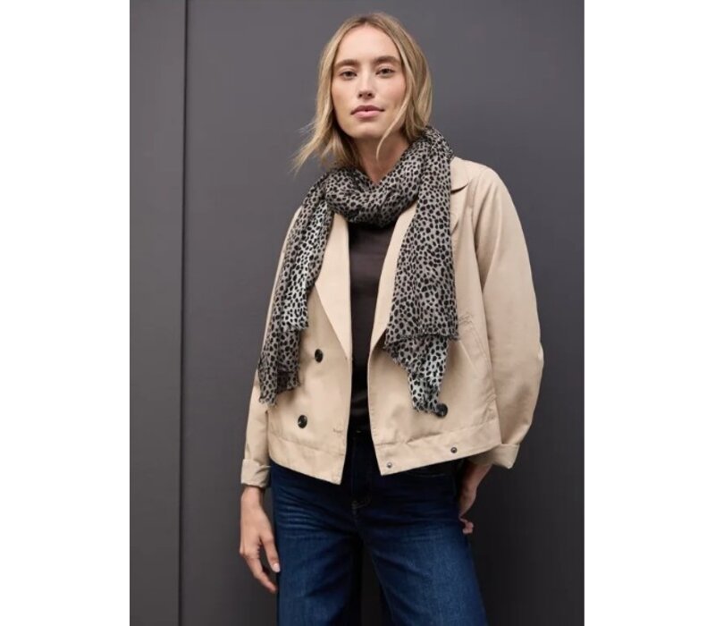 Street One Printed Modal Longscarf Sanded Beige