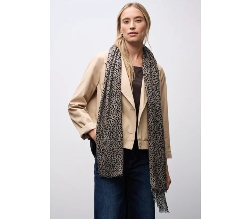 Street One Printed Modal Longscarf Sanded Beige