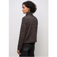 Street One Leopard Jacket Rustic Brown Melange