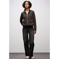 Street One Leopard Jacket Rustic Brown Melange