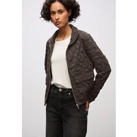Street One Leopard Jacket Rustic Brown Melange