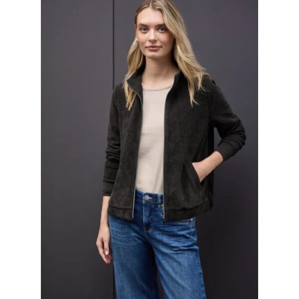 Street One Soft Fine Structure Zipper Jacket 