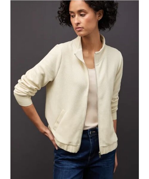 StreetOne Street One Soft Fine Structure Zipper Jacket