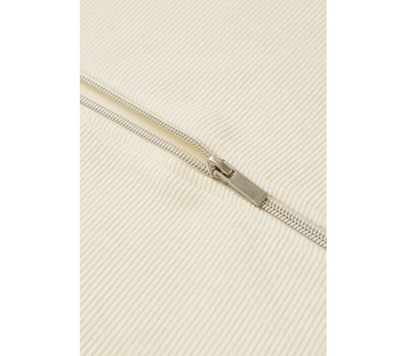 Street One Soft Fine Structure Zipper Jacket Soft Beige