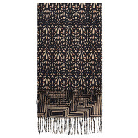 Smashed Lemon Sjaal Black Camel