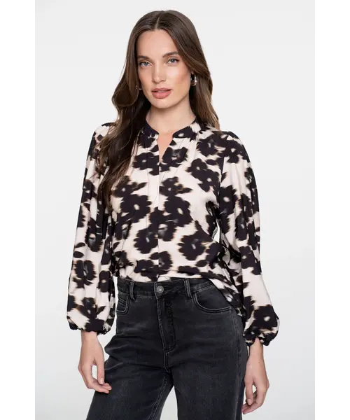 Geisha Geisha Blouse Flowers
