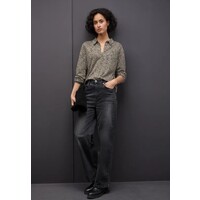 Street One Printed Jersey Blouse Sanded Beige