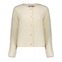 Geisha Cardigan Hairy Off White