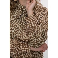 Geisha Blouse Brown