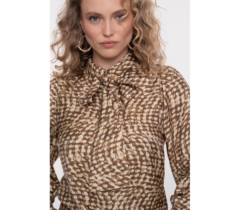 Geisha Blouse Brown