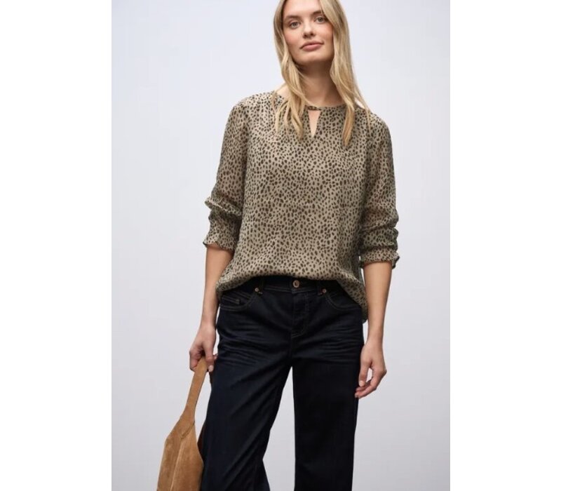 Street One Chiffon Blouse Sanded Beige