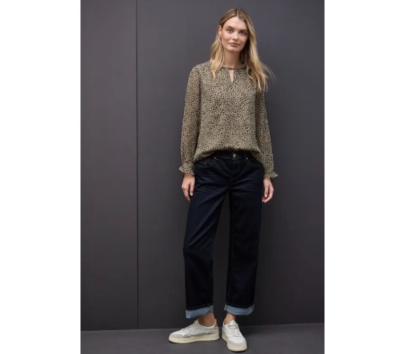 Street One Chiffon Blouse Sanded Beige