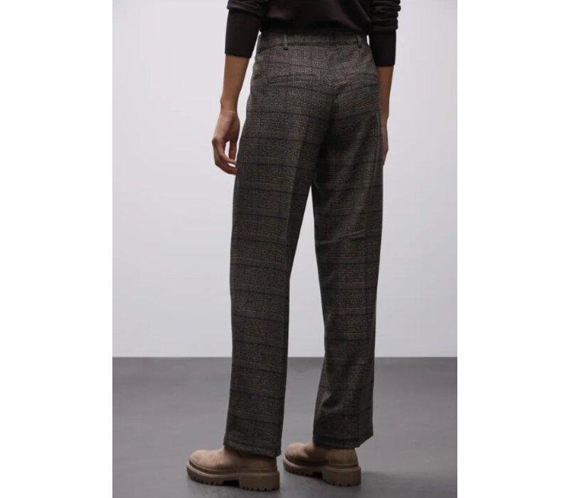 Street One Straight Leg Ruit Darkest Brown
