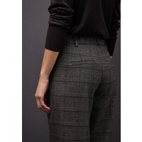 Street One Straight Leg Ruit Darkest Brown