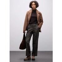 Street One Straight Leg Ruit Darkest Brown
