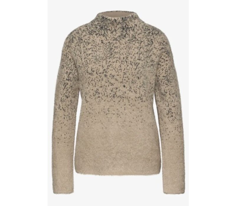 Street One Featheryarn Jacquard Sanded Beige