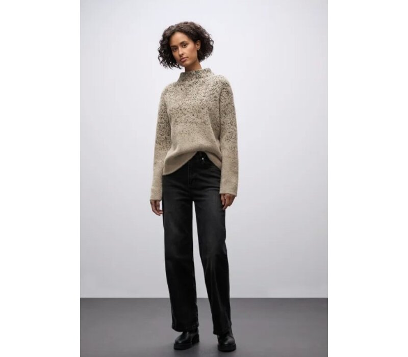 Street One Featheryarn Jacquard Sanded Beige