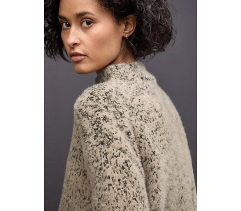 Street One Featheryarn Jacquard Sanded Beige