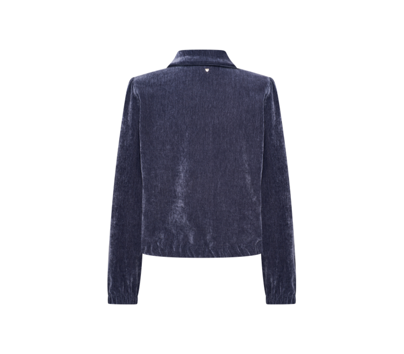 Helena Hart Blazer Riga Chenille Marine
