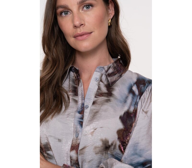 Geisha Blouse Grey