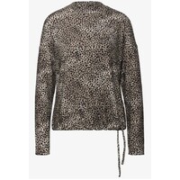 Street One Printed Soft Turtle Neck Sanded Beige