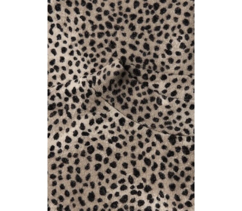 Street One Printed Soft Turtle Neck Sanded Beige